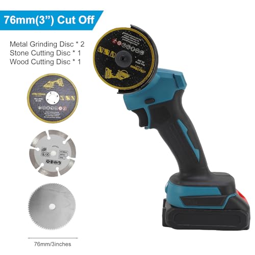 Amoladora angular inalámbrica de 21V que soluciona los cortes en zonas difíciles 5