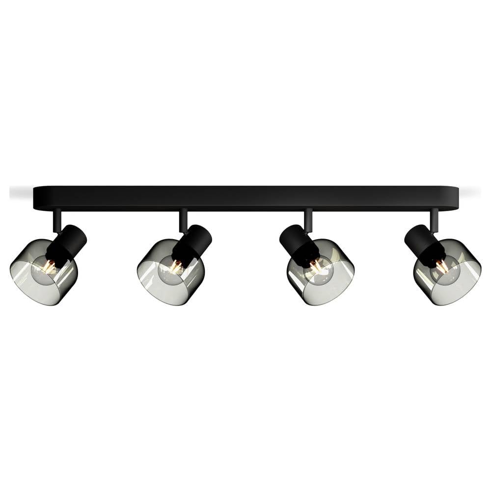 PHILIPS Sleet Spot 4-Head, E14 not Included, Black, IP20