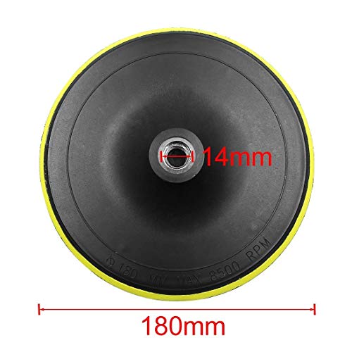 Image of THS M14 Polishing Buffing Pad, Sanding Disc Backing Pad for sander /polishers (7 inch)