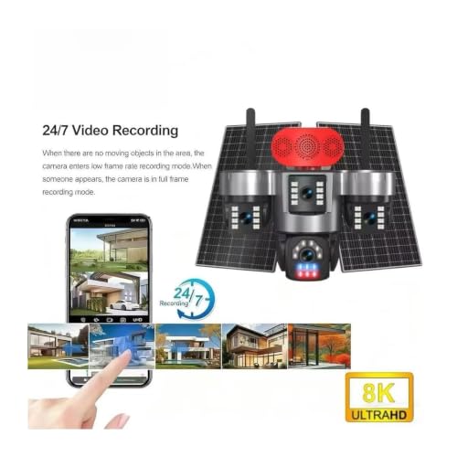 8MP PTZ Security Camera - Additional View