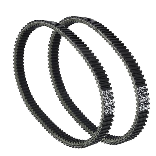 LGvzOCset Paquete de 2 Correas de transmisión para Motos de Nieve 8DN-17641-01-00 compatibles con los Modelos Nytro Vector