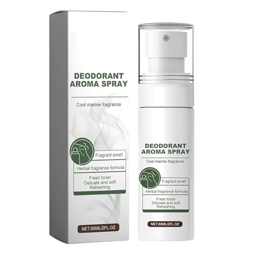 Antitranspirante Corporal, Niebla De Larga Duración, 80 G, Spray Refrescante Para Proteger El Olor De Las Axilas, Función De Fórmula Natural Sensible, Secado Rápido, Para Manos, Cara, Ducha, Viajes, H