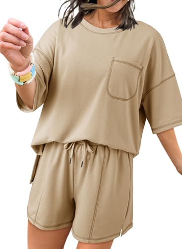 Dokotoo Pajama Sets for Women 2 Piece Outfits 2025 Fashion