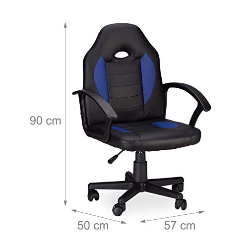 Relaxdays-Silla-Gaming-XR7-Ergonomica-Piel-Sintetica-Azul-90-x-57-x-50-cm