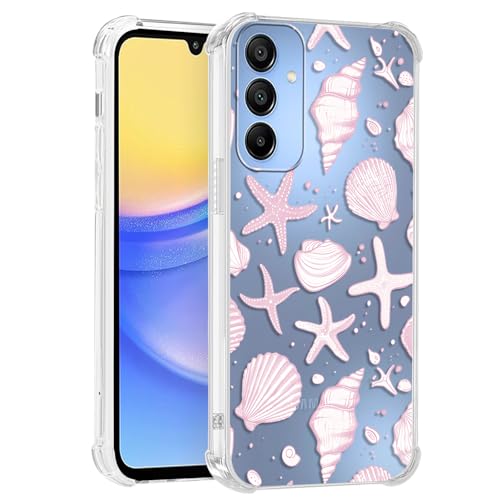 Coque Samsung A16 5G motif étoile de mer, une idée cadeau d'été idéale pour femmes et filles