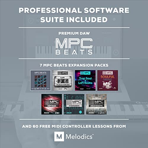 Alesis Qmini - Portable 32 Key Usb Midi Keyboard Controller With Velocity Sensitive Synth Action Keys And Music Production Software Included #TOP5