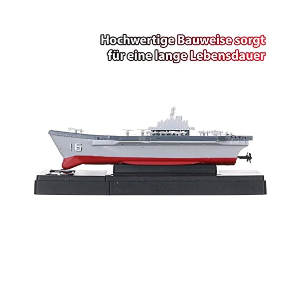 RC ferngesteuertes Mini Kriegsschiff, Flugzeugträger, Schlachtschiff, Schiff, Boot, Komplett-Set inkl. integr. Akku… – Bild 6