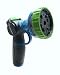 Raigro Lawn and Garden Heavy-Duty, Hose Nozzle with Firehose-Style Control and 10 Spray Patterns