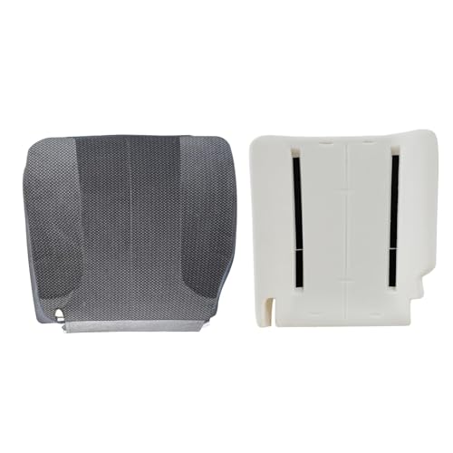 SecosAutoparts Driver Side Foam Cushion & Bottom Cloth Replacement Seat Cover Compatible with Dodge Ram 1500 2500 3500 SLT 2001 2002 2003 2004 2005 Dark Gray