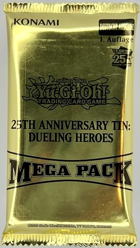 RC 25th Anniversary Tin: Dueling Heroes Mega Pack Booster Pack (18 Karten) - MP23 - Yugioh - Deutsch - OVP - 1. Auflage Fieldcenter