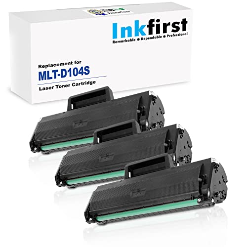 3 Cartouches toner MLT-D104S Samsung compatibles