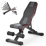 Adjustable/Foldable Weight Bench, 660LBS Home Gym Workout Bench Lifting Sit-up Exercise Bench for Bench Press