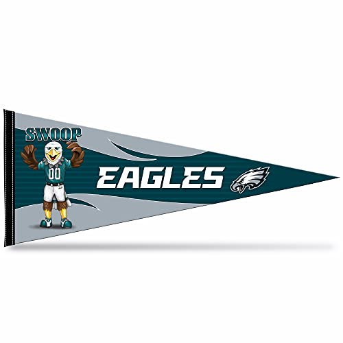 Image of Rico Industries NFL Football Mascot inch 12 inch x 30 inch Felt Wall Decor Pennant - Great for Home /Bed Room /Man Cave Decor