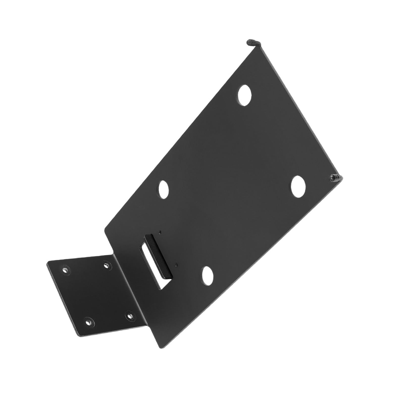 Supporto universale per soundbar Coda W, staffa da parete per montaggio a parete, posizionamento sicuro e riduzione delle vibrazioni, base in metallo