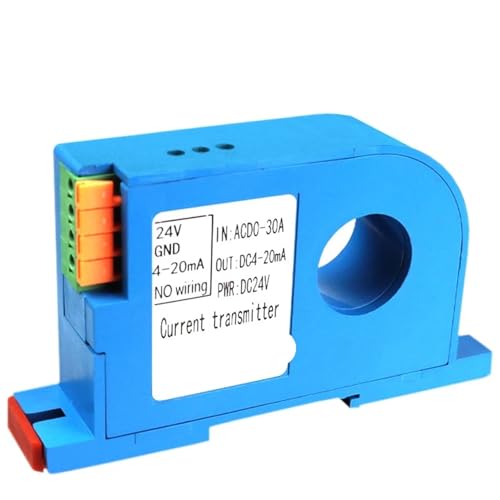 Capteur de courant DC 4-20mA rail DIN pour boucle fermée Hall 150A