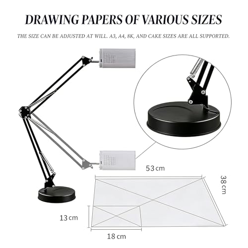 Proyector de arte y boceto inteligente para trazar dibujos en lienzos y pasteles 5