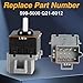 FUSCH HVAC Blower Motor Control Switch Compatible with 2006-2007 Peterbilt 379 2008-2015 Peterbilt 384 Replace# Q21-6012 599-5000