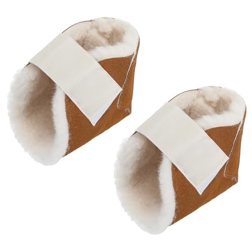 Best Winter Boots for Sore Feet: Top Picks for Comfort 12 Jeere 2 Pcs Heel Protectors for Pressure Sores Sheepskin Heel Pads Soft Foot Cushions Pad Protectors Adjustable Foot Pillows with Securing Strap for Bed Sore Ankle Ulcers (Brown)