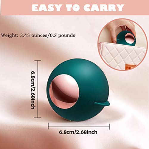 CALMTEE Bola de rolo de fiapos de gel reutilizável, rolo de fiapos lavável para cães, gatos, animais