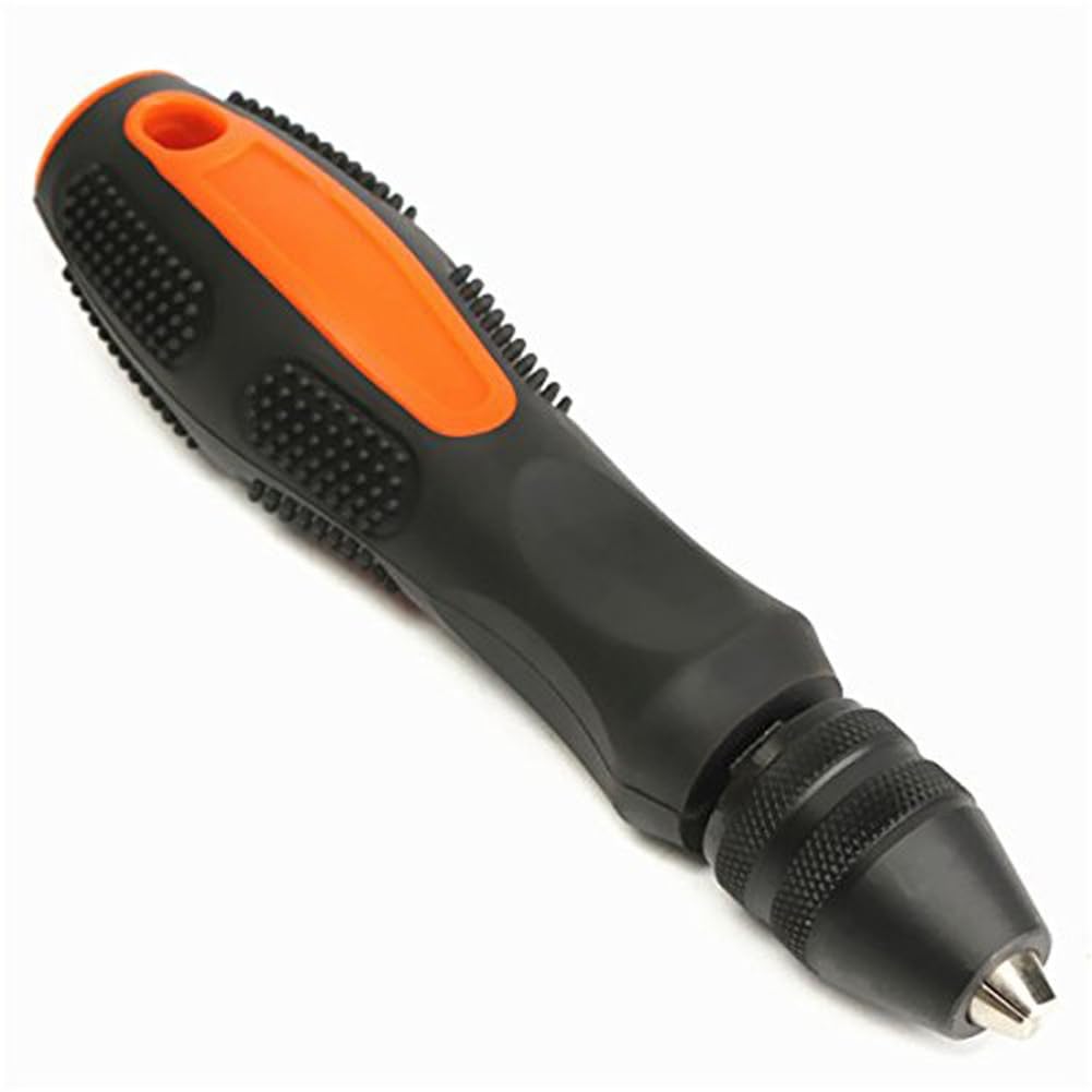 Ijsdnvjndx As Shown Adjustable Pin Vise Hand Drill For Woodworking - Keyless Chuck, 0.5-8Mm Capacity