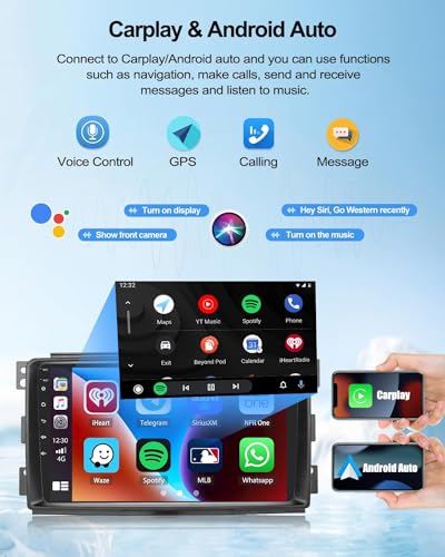 Radio de coche multimedia con Android 13 y 4G+64G para Smart Fortwo 2005-2010 2