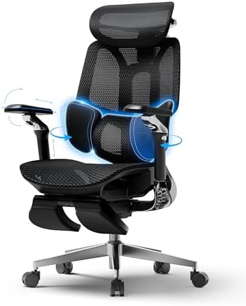 Hbada E3 Pro 2026 Edition Silla Ergonómica de Oficina, Soporte Lu...