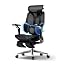 Black With Footrest