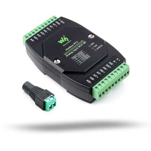 LUCKFOX Modbus RTU Analog Input 8CH (B) Default Voltage Mode (0~10V)