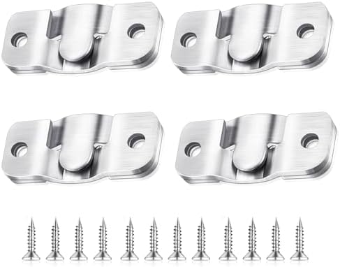 24" Heavy Duty French Cleat Hanger - Aluminum Z Clip For Pictures, Mirrors & Wall Art