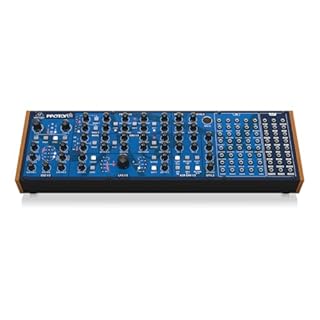 Behringer PROTON Analog Paraphonic Semi-Modular Synthesizer with 2 VCOs, 2 Multi-Mode VCFs and 2 VCAs, 4 Envelopes and Wave Folder in Eurorack Format