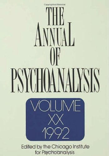 The Annual of Psychoanalysis, V. 20      1st Edition