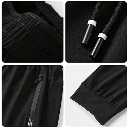 Comfysfit.Com Pant for Women, Unisex Ultra Stretch Quick Drying Pants Blue Chic Store Stretch Pants With Zippered Pocket4