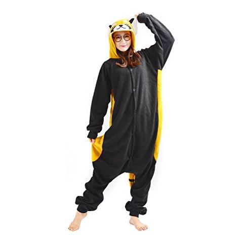 DarkCom Unisex Adult Cartoon Onesies Pajamas Novelty Cosplay Costumes Jumpsuits Sleepwear M suggests height 61.0"-66.9"/155CM-170CM Cover