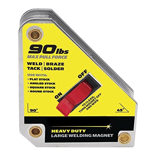 Berger 90 lb. Rated Heavy Duty On/Off Large Welding Quickly