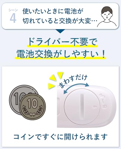 タニタ(Tanita) 脇式体温計 BT-471 ホワイト の商品画像 5