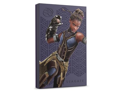 Image of Seagate Shuri SE FireCuda External HDD - USB 3.2, Customizable RGB LED Cyan, Works with PC, Mac, PlayStation, and Xbox, with 3-yr Data Recovery Services (STLX2000402)