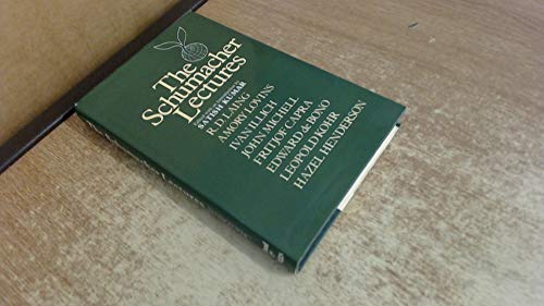 The Schumacher lectures (v. 1) 085634107X Book Cover