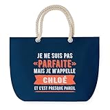 Grand format pratique – Élégance et fonctionnalité réunies Pensé pour les escapades, ce sac spacieux reste facile à porter. Ses anses de 65 × 2 cm offrent un confort optimal, même bien rempli.