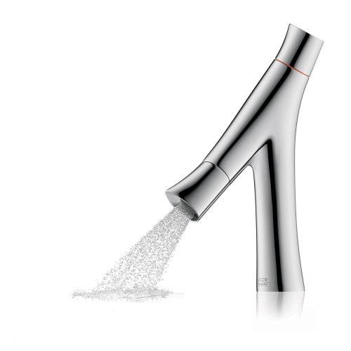 Axor Starck Organic Premium Hand Polished 2-Handle 1-Hole 11-Inch Tall Bathroom Sink Faucet In Chrome, 12010001 #TOP5