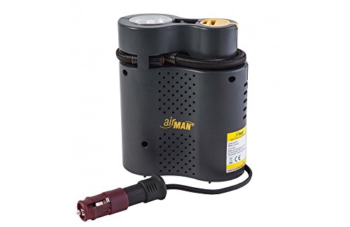 AirMan Tour, compacte 12 volt compressor voor auto's en motorfietsen