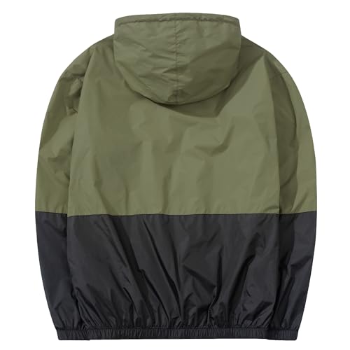 Xiaoyouyu 2399 Men'S Lightweight Windbreaker Jackets Outdoor Hooded Pocket Raincoat Jacket thumb #1