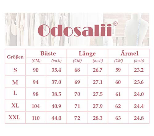 Odosalii, felpa da donna a maniche lunghe