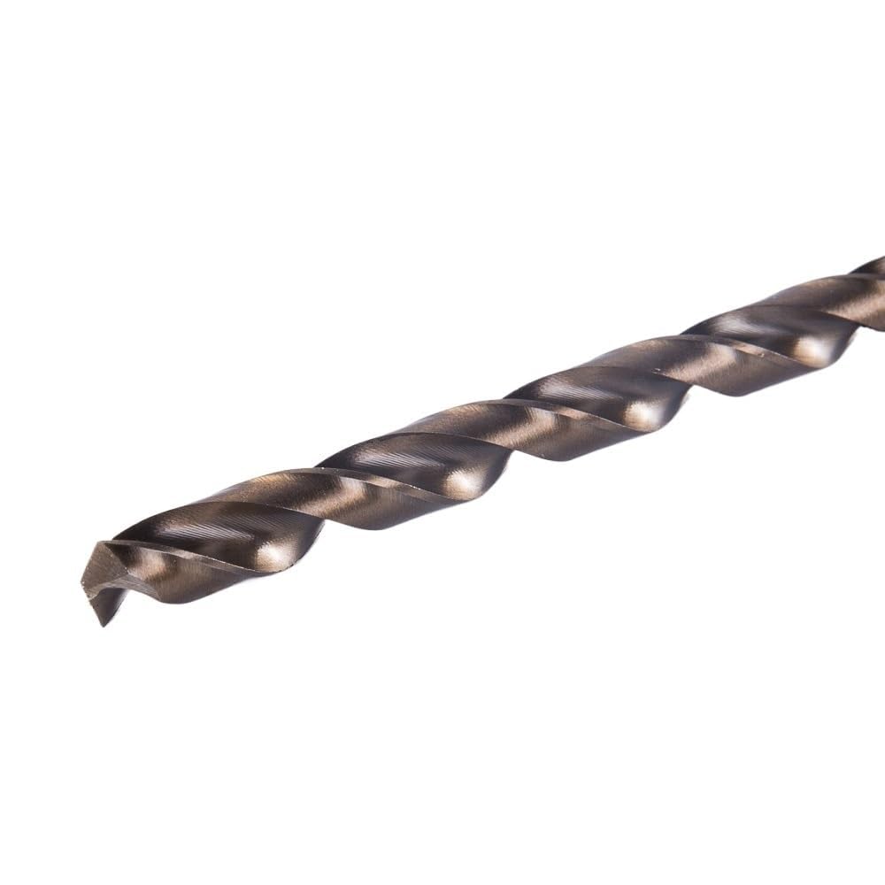 Foret hélicoïdal, 10 Pièces 0.5mm-8.0mm HSS Forets Hélicoïdaux, M35 Cobalt for Bois Plastique Et Métal