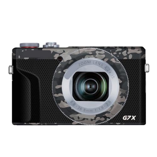 Film protection vinyle Canon G7X Mark III anti-rayures camouflage