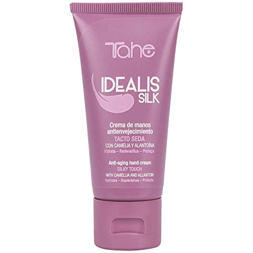 Tahe Idealis Silk Crema de Manos Antienvejecimiento que hidrata y protege la piel, 75 ml