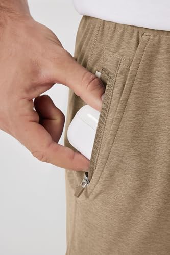 Image of ODODOS Men's Performance Joggers - Ultra Soft odSTRATUM Tech Sweatpants with Adjustable Waist and Secure Pockets