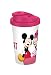 Produktbild Disney Mickey Mouse Mickey My Heart 400ml Coffee to go Becher, Kunststoff, Weiß-bunt, 9 x 9 x 16,5 cm