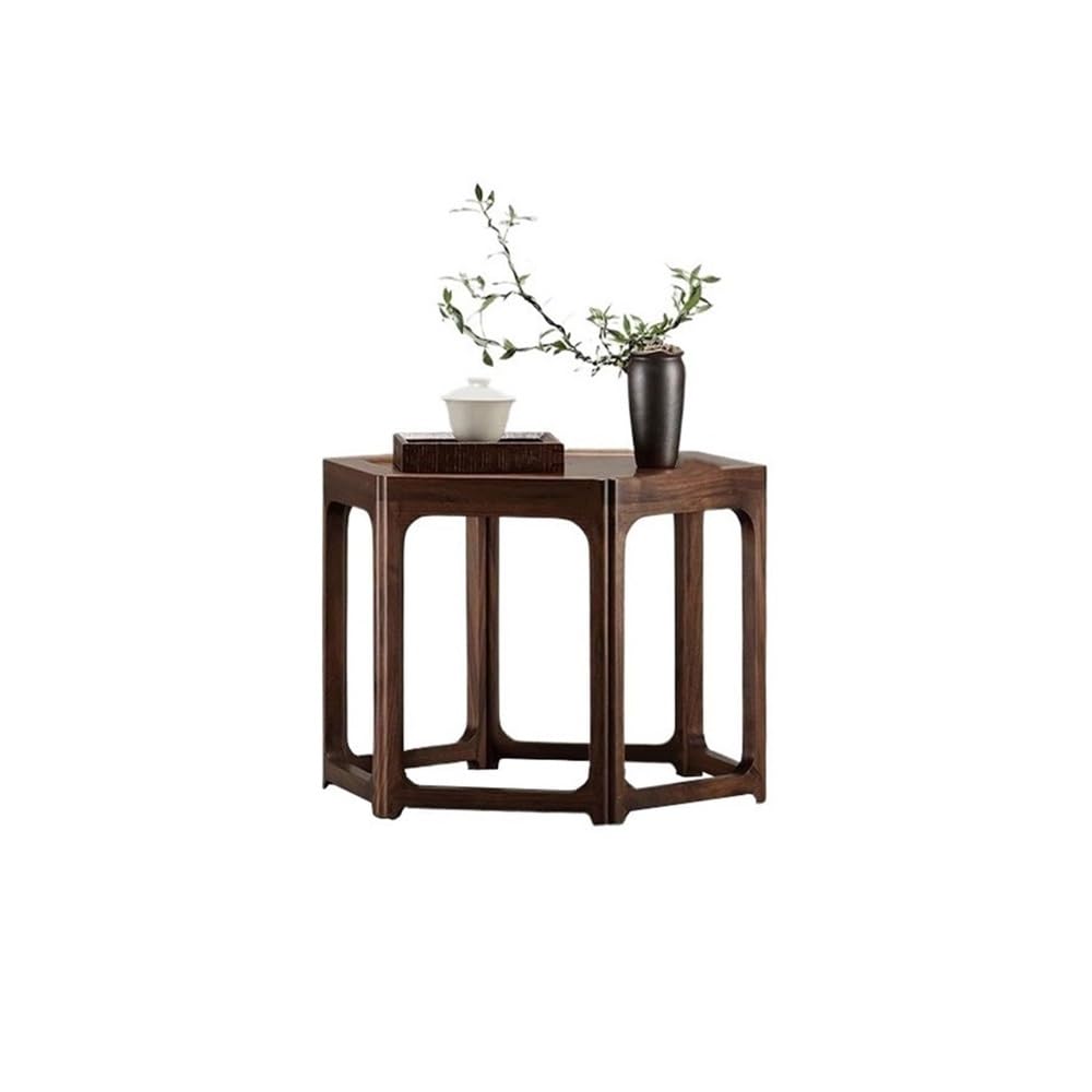 birene Vase Stand Simple Low Wood Bonsai Stand, Plant Shelf for Living Room Balcony Gardening