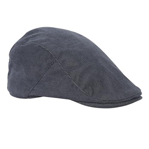 Image of FabSeasons Cotton Ivy Flat Golf Cap - Classic Newsboy Gatsby Hat for Men