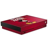 micky maus sticker 90 jahre Microsoft XBox One X Schutzfolie: Dein Gerät wird zum individuellen Blickfang und der Skin schützt gleichzeitig vor Kratzern.